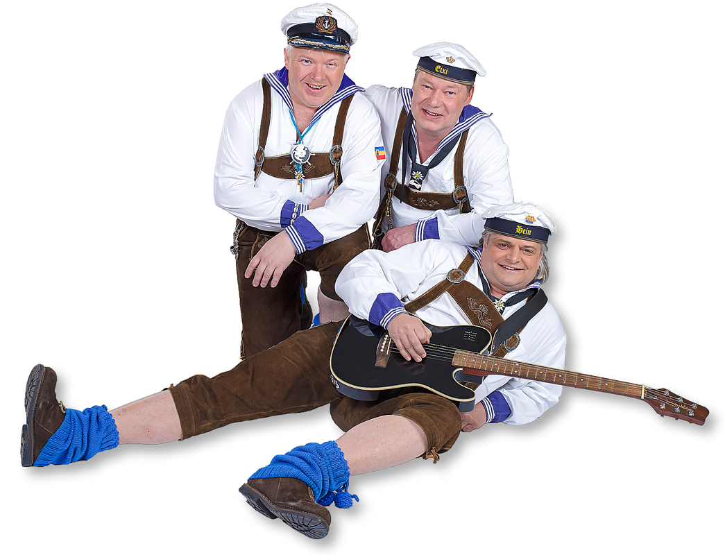 Matrosen in Lederhosen