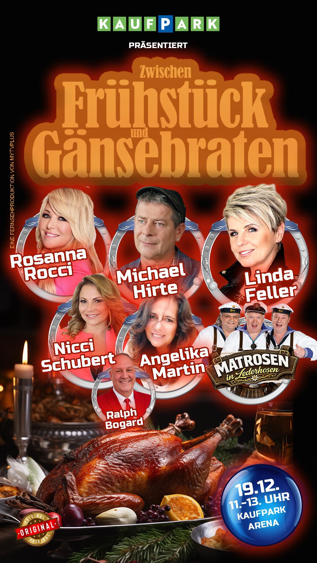 Zwischen Frühstück und Gänsebraten in der Kaufpark Arena Dresden